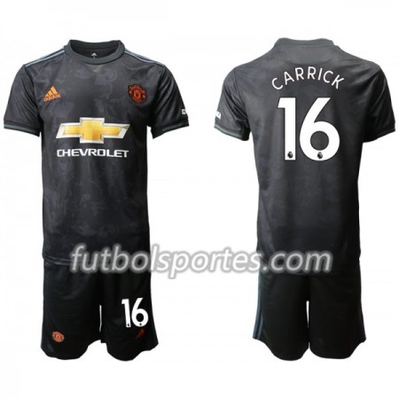 Camisetas Niños Manchester United CARRICK 16 Tercera Equipacion 2019/2020